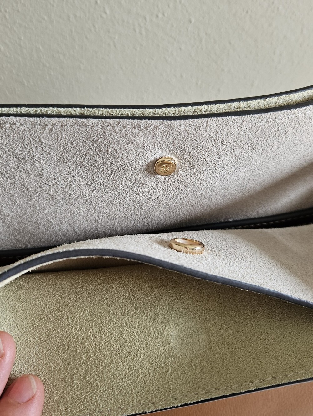 Tory Burch Lee Radziwill Double Bag. Small. Aged Tan. - Picture 12 of 14